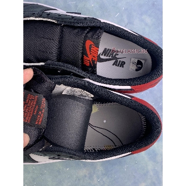 Air Jordan 1 Retro Low OG Black Toe CZ0790-106 White/Black/Varsity Red Sneakers