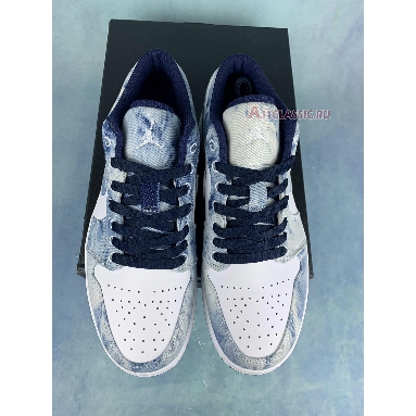 Air Jordan 1 Low SE Washed Denim CZ8455-100-2 Washed Blue/White/Blue Sneakers