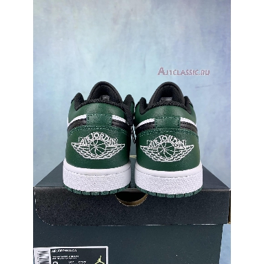 Air Jordan 1 Low Green Toe 553558-371-2 Noble Green/Pollen/White/Black Sneakers