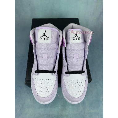 Air Jordan 1 Mid GS Barely Grape DQ8423-501 Barely Grape/Black/White/Rush Fuchsia Sneakers