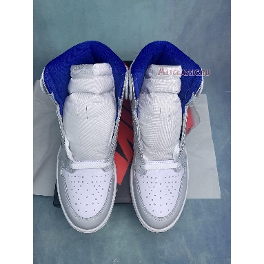 Air Jordan 1 High Zoom Racer Blue CK6637-104-2 White/Racer Blue/White Sneakers