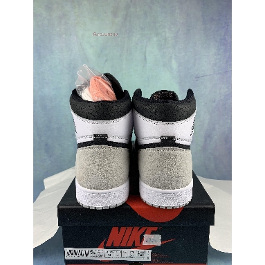 Air Jordan 1 Retro High OG Grey Fog 555088-108-2 White/Black/Grey Fog/Bleached Coral Sneakers