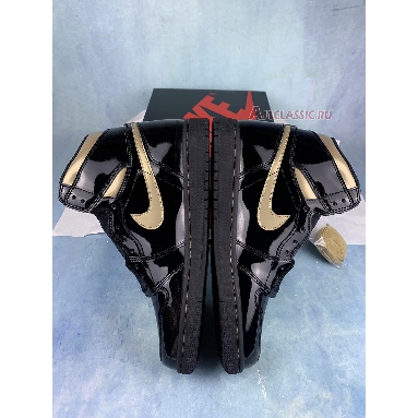 Air Jordan 1 Retro High OG Black Metallic Gold 555088-032 Black/Black/Metallic Gold Sneakers