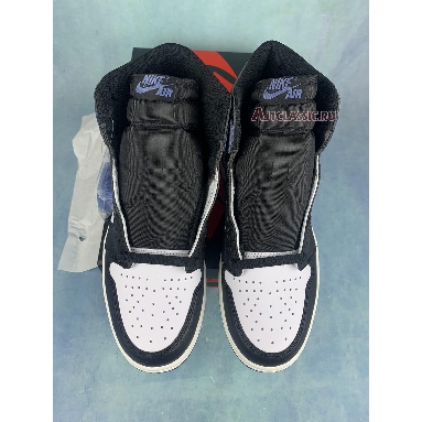 Air Jordan 1 Retro High Blue Moon 555088-115-3 Summit White/Blue Moon-Black Sneakers