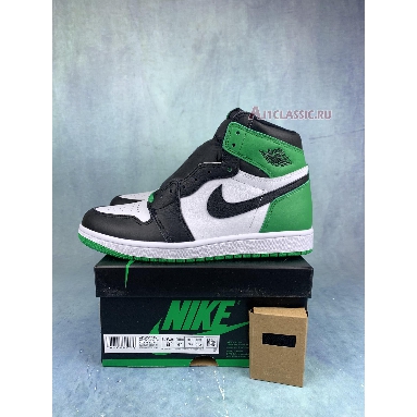 Air Jordan 1 Retro High OG Lucky Green DZ5485-031 Black/Lucky Green-White Sneakers