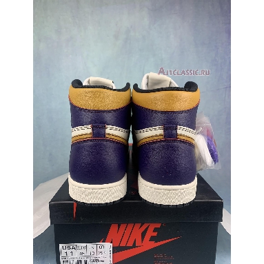 Nike SB x Air Jordan 1 LA to Chicago CD6578-507-2 Court Purple/Sail-University Gold-Black Sneakers