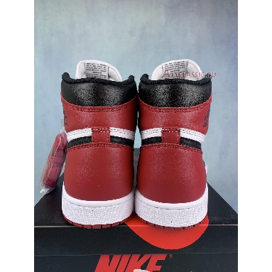 Air Jordan 1 Retro High OG Black Toe 555088-125-3 Black/White-Varsity Red Sneakers