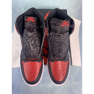 Air Jordan 1 Retro High OG Banned 555088-001-2 Black/Varsity Red-White Sneakers