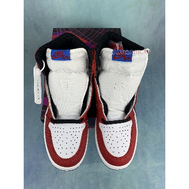 Marvel x Air Jordan 1 Retro High OG Origin Story Special Box 555088-602-3 Gym Red/White/Black/Photo Blue Sneakers