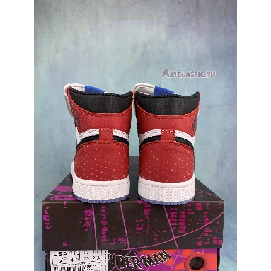Marvel x Air Jordan 1 Retro High OG Origin Story Special Box 555088-602-3 Gym Red/White/Black/Photo Blue Sneakers