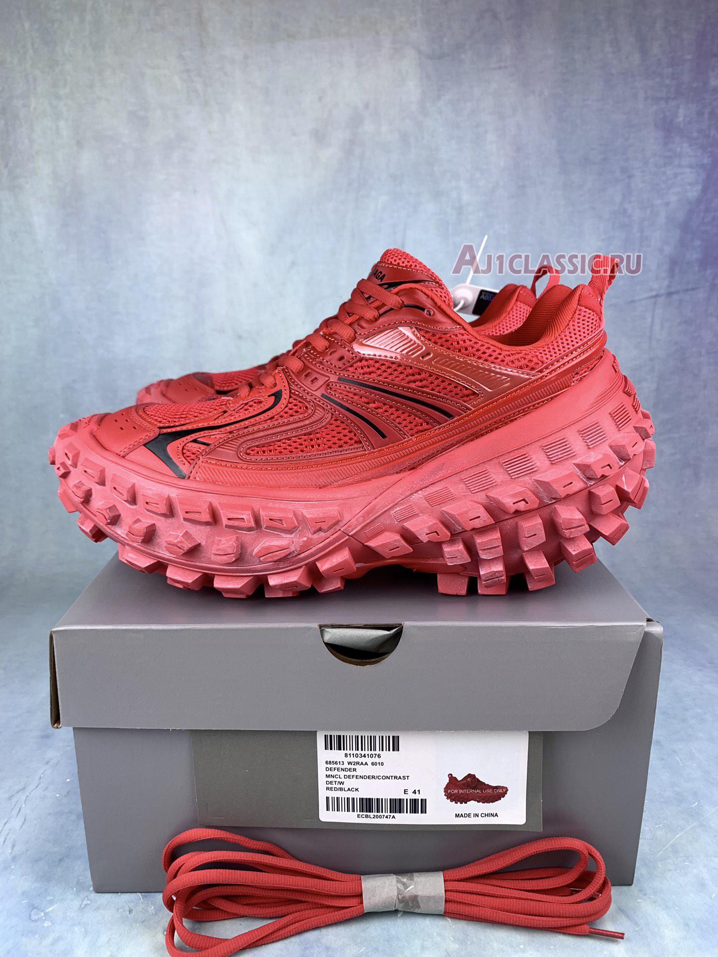 Balenciaga Bouncer Sneaker "Worn-Out - Red" 685613 W2RAA 6010