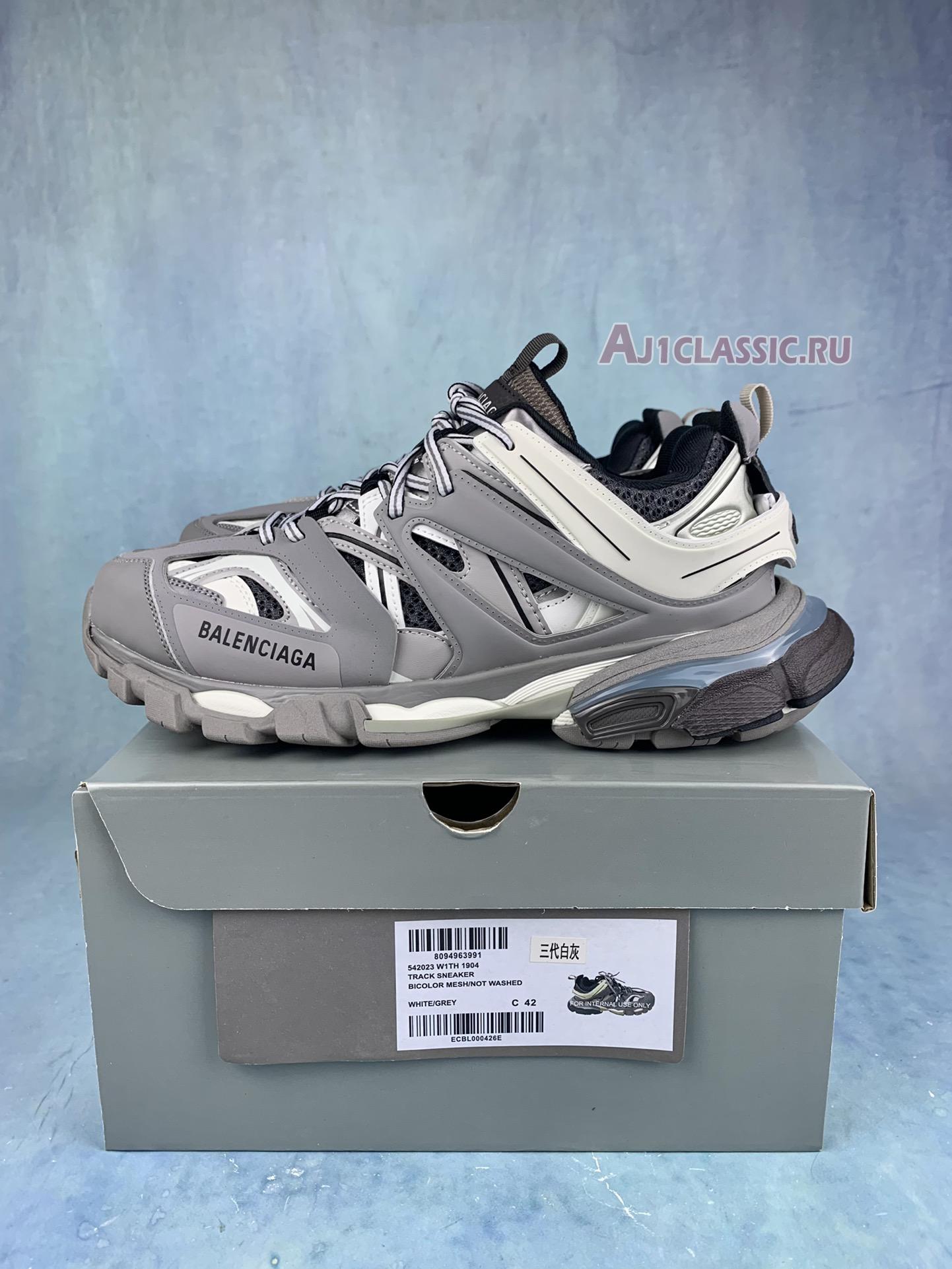 Balenciaga Track Sneaker "Grey White" 542023 W1GB7 1214