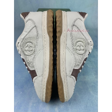 Gucci MAC80 Sneaker Off White Brown 741656 AAB79 9155 Off White/Brown Sneakers