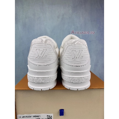 Louis Vuitton Trainer Sneaker White 1AC29Q White/White Sneakers