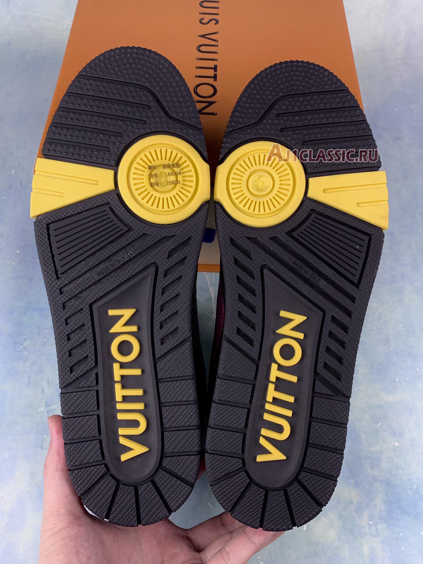 Louis Vuitton x Yayoi Kusama LV Trainer Sneaker "Black" 1ABD30