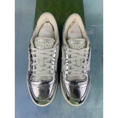 Gucci MAC80 Sneaker Metallic Silver 750834 AACA9 8141 Metallic Silver/Grey Sneakers