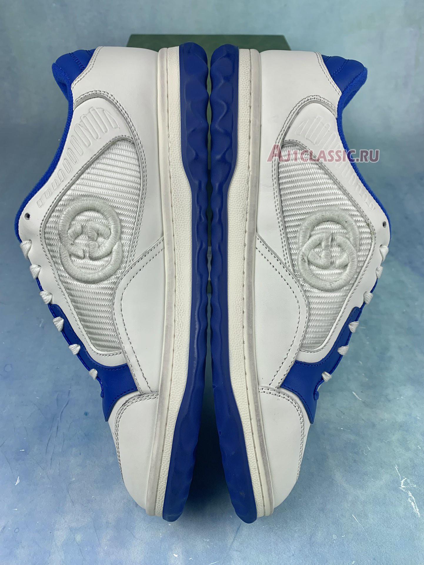 Gucci MAC80 Sneaker "Off White Blue" 749896 AAB79 9149