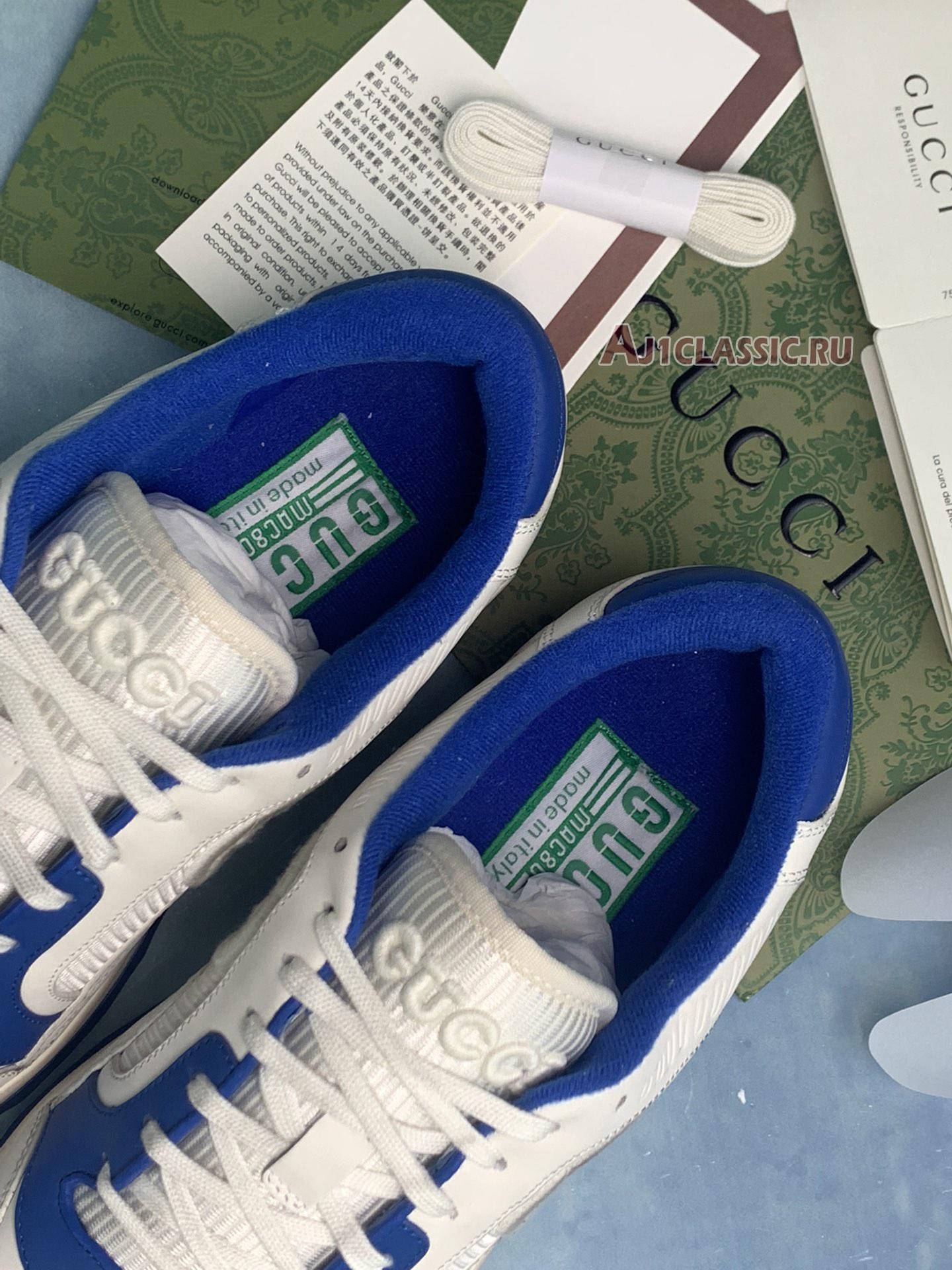 Gucci MAC80 Sneaker "Off White Blue" 749896 AAB79 9149