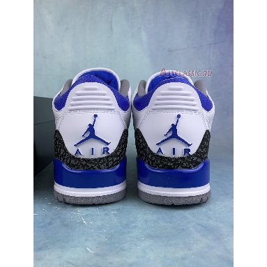 Air Jordan 3 Retro Racer Blue CT8532-145-2 White/Black/Cement Grey/Racer Blue Sneakers