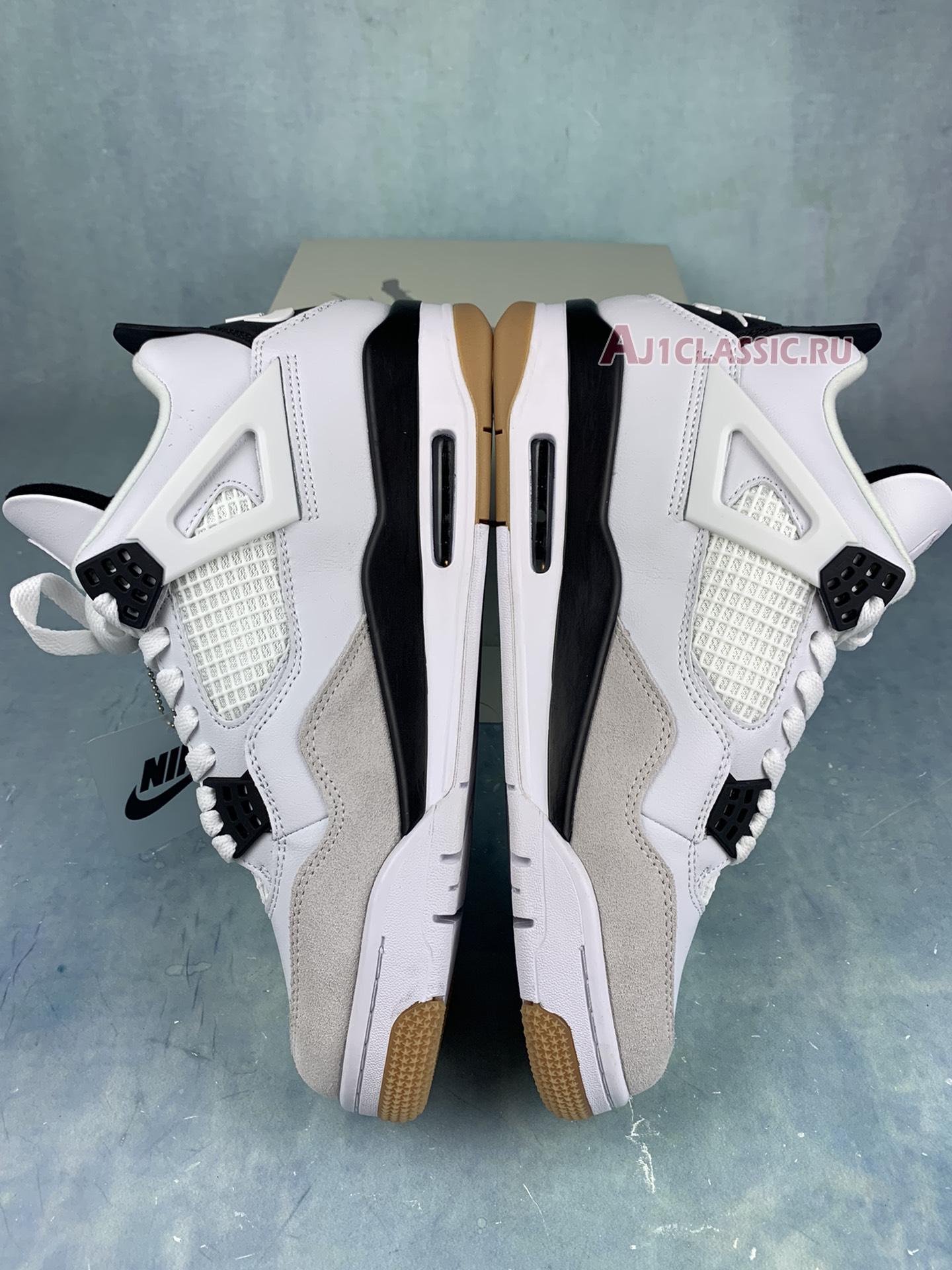 Nike SB x Air Jordan 4 Retro SP "White Black" DR5415-101