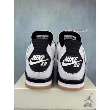 Nike SB x Air Jordan 4 Retro SP White Black DR5415-101 White/Black Sneakers