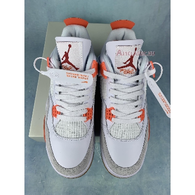 Nike SB x Air Jordan 4 Retro SP White Orange DR5415-108 White/Orange Sneakers