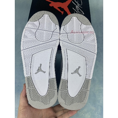 Air Jordan 4 Retro Frozen Moments AQ9129-001 Light Iron Ore/Sail/Neutral Grey/Black/Metallic Silver Sneakers