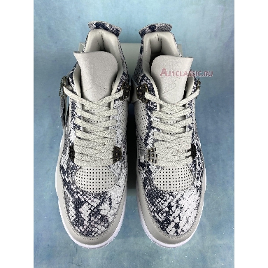 Air Jordan 4 Retro Premium Snakeskin 819139-030 Light Bone/White-Pure Platinum-Wolf Grey Sneakers