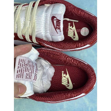 Nike Dunk Low Premium Vintage Red FJ4555-100 White/Team Red/Coconut Milk Sneakers