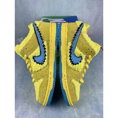 Grateful Dead x Nike Dunk Low SB Yellow Bear CJ5378-700-2 Opti Yellow/Blue Fury Sneakers