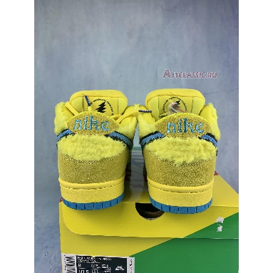 Grateful Dead x Nike Dunk Low SB Yellow Bear CJ5378-700-2 Opti Yellow/Blue Fury Sneakers
