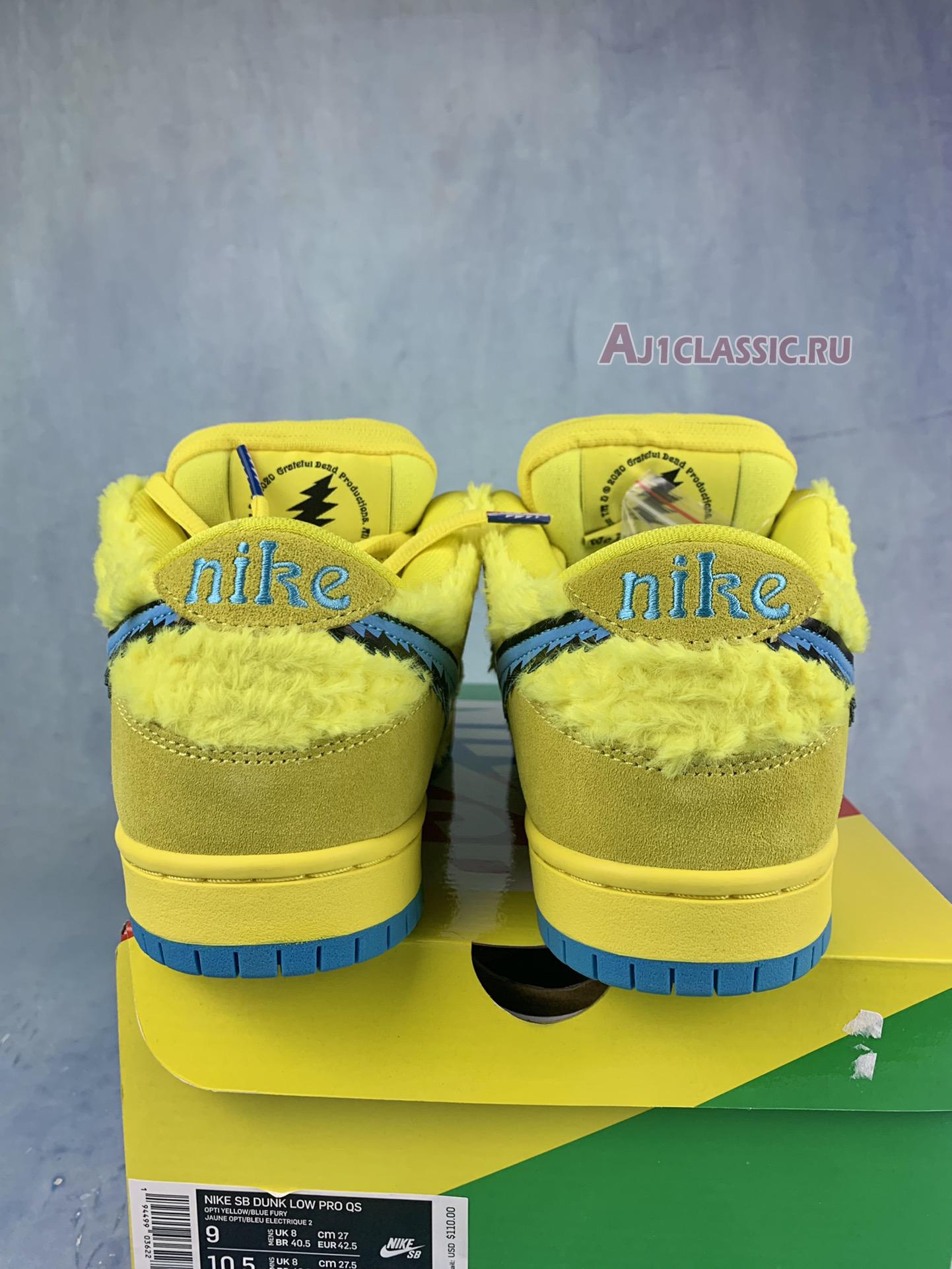 Grateful Dead x Nike Dunk Low SB "Yellow Bear" CJ5378-700-2