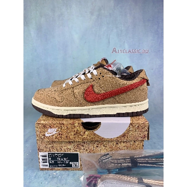 CLOT x Nike Dunk Low SP Cork FN0317-121 Natural/Flax/Coconut Milk/Baroque Brown Sneakers