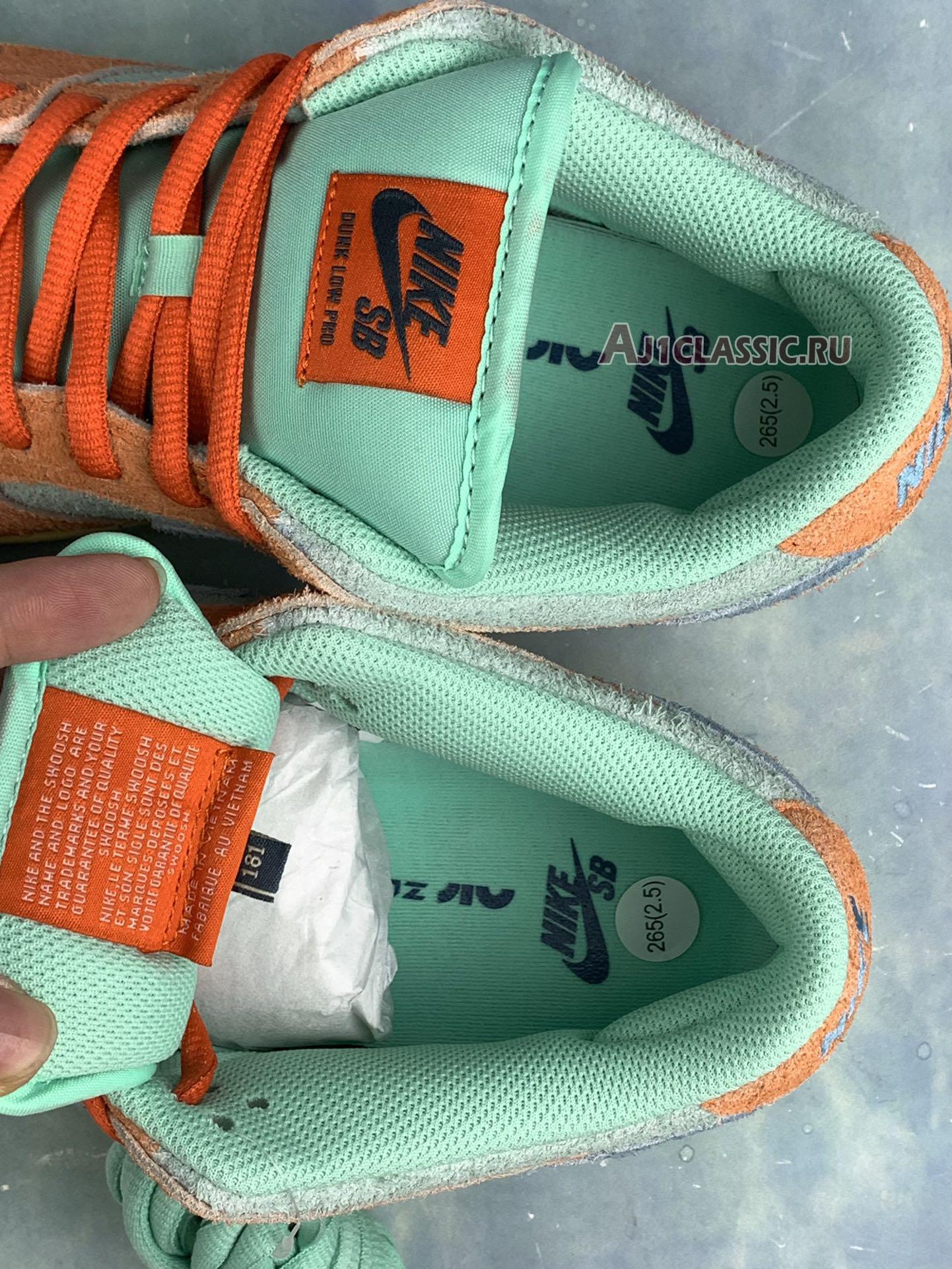 Nike Dunk Low SB "Orange Emerald Rise" PE DV5429-800