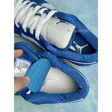 Air Jordan 1 Low Marina Blue DC0774-114-2 White/White/Dark Marina Blue Sneakers