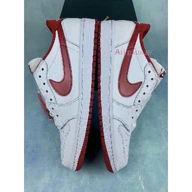 Air Jordan 1 Retro Low OG Varsity Red 705329-101 White/Varsity Red-White Sneakers