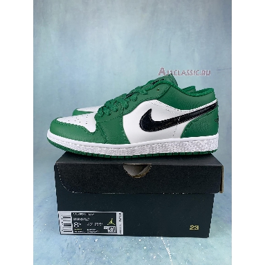Air Jordan 1 Low Pine Green 553558-301-2 Pine Green/Black/White Sneakers