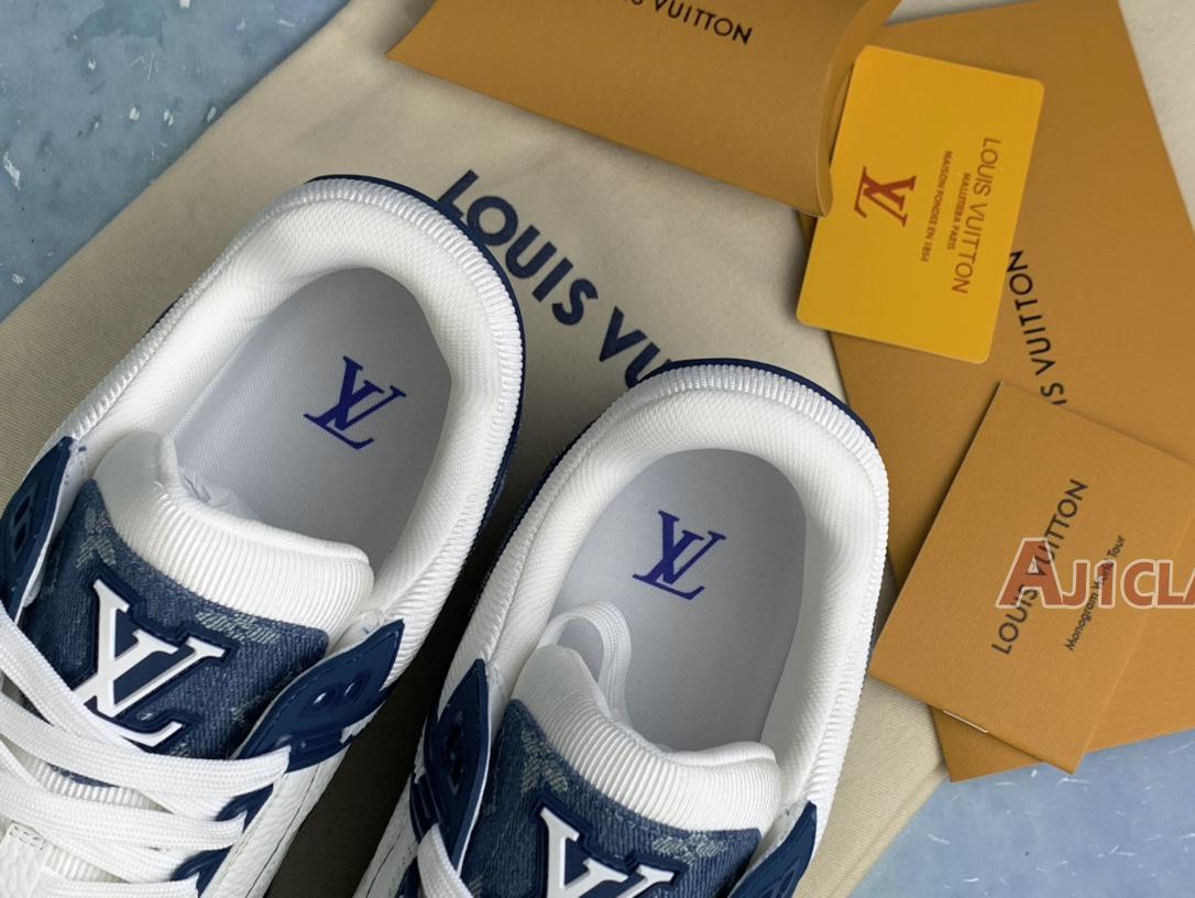 Louis Vuitton Trainer Low "Monogram Denim" 1A9JGS