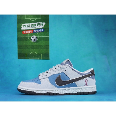 Nike SB Dunk Low FIFA World Cup Qatar 2022 AT2022-666 Light Grey/Blue/Brown Sneakers