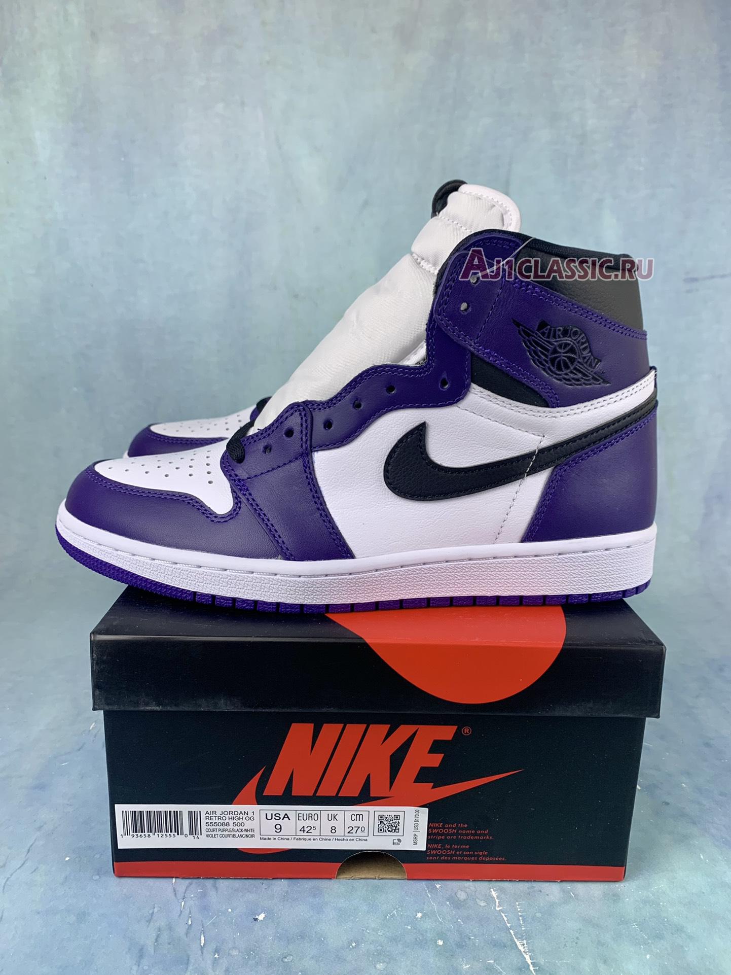 Air Jordan 1 High OG "Court Purple" 555088-500-2