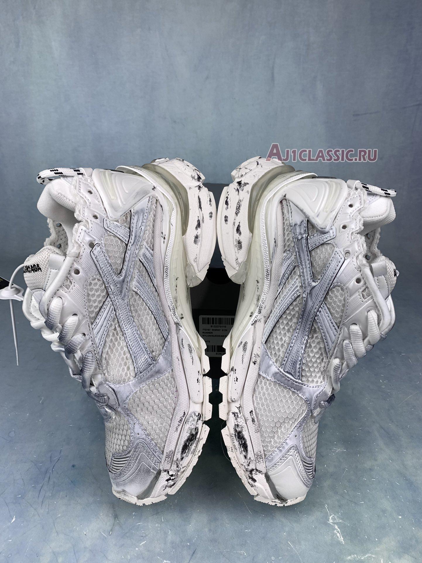 Balenciaga Runner Sneaker "White Gey Silver" 677403 W3RBL 8100-1