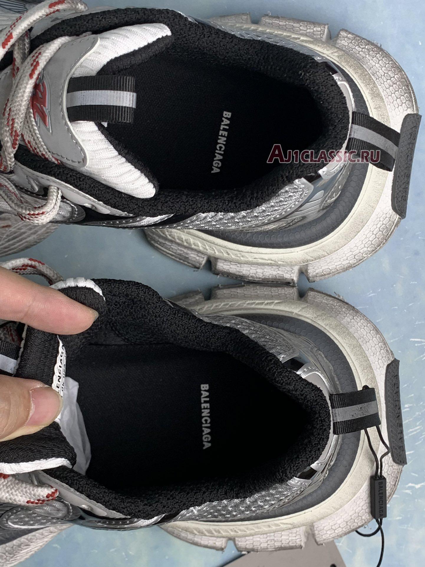 Balenciaga 3XL Sneaker "Grey White Red" 734734 W3XL5 1219