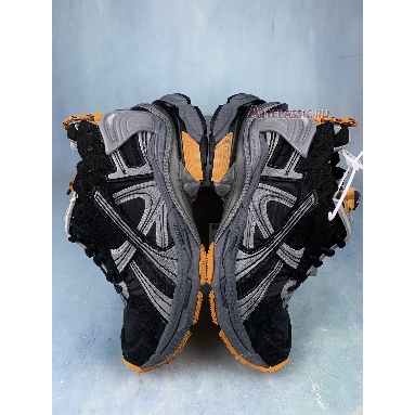 Balenciaga Runner Sneaker Black Grey Neon Orange 772774 W3RNY 1878 Black/Grey/Neon Orange Sneakers
