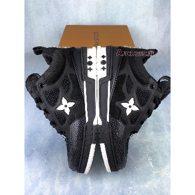 Louis Vuitton Skate Sneaker Black 1AARR8 Black/Black/White Sneakers