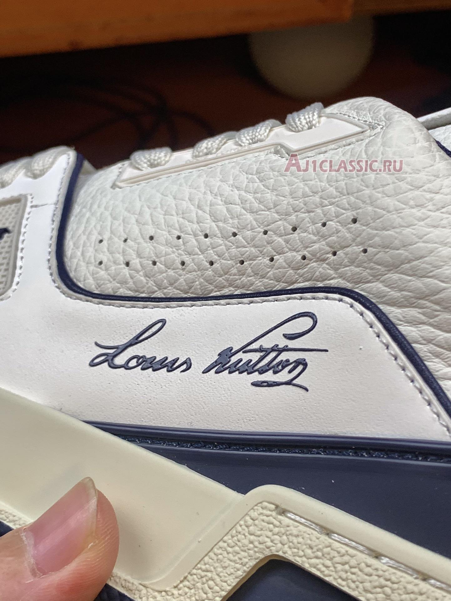 Louis Vuitton Trainer Low "#54 Signature - White Marine" 1ABNIL