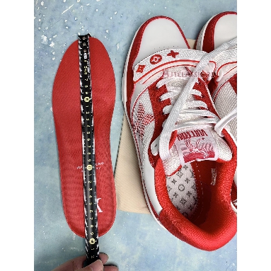 Louis Vuitton Trainer Sneaker Red 1ABLXJ Red/White Sneakers