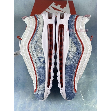 Nike Air Max 97 Washed Denim DV2180-900 Multi-Color/Habanero Red/Sail/White Sneakers