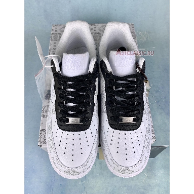 Nike Air Force 1 Low x Clot White Silk Jade Pendant 315166-100 White/Black Sneakers