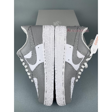 Nike Air Force 1 07 Wolf Grey White FD9763-101 White/Wolf Grey/White Sneakers