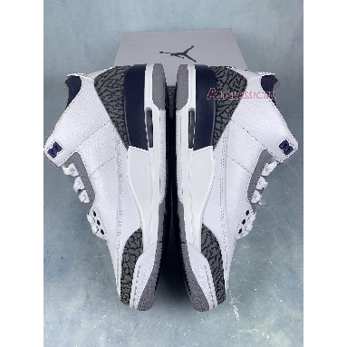 Air Jordan 3 Retro Midnight Navy CT8532-140 White/Midnight Navy/Cement Grey/Black Sneakers